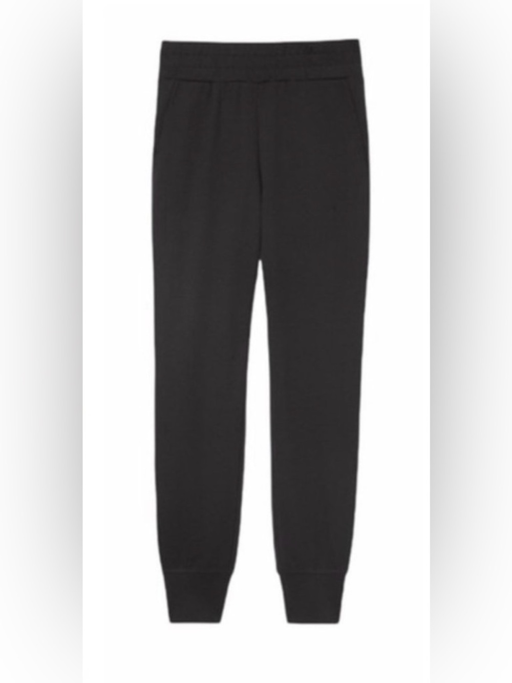 NWOT CAbi Black Elastic-Waist Jogger Pants #3742 Size Small - Picture 3 of 6